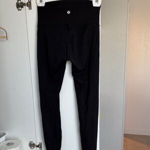 lululemon Wunder Train Black Leggings Size 6